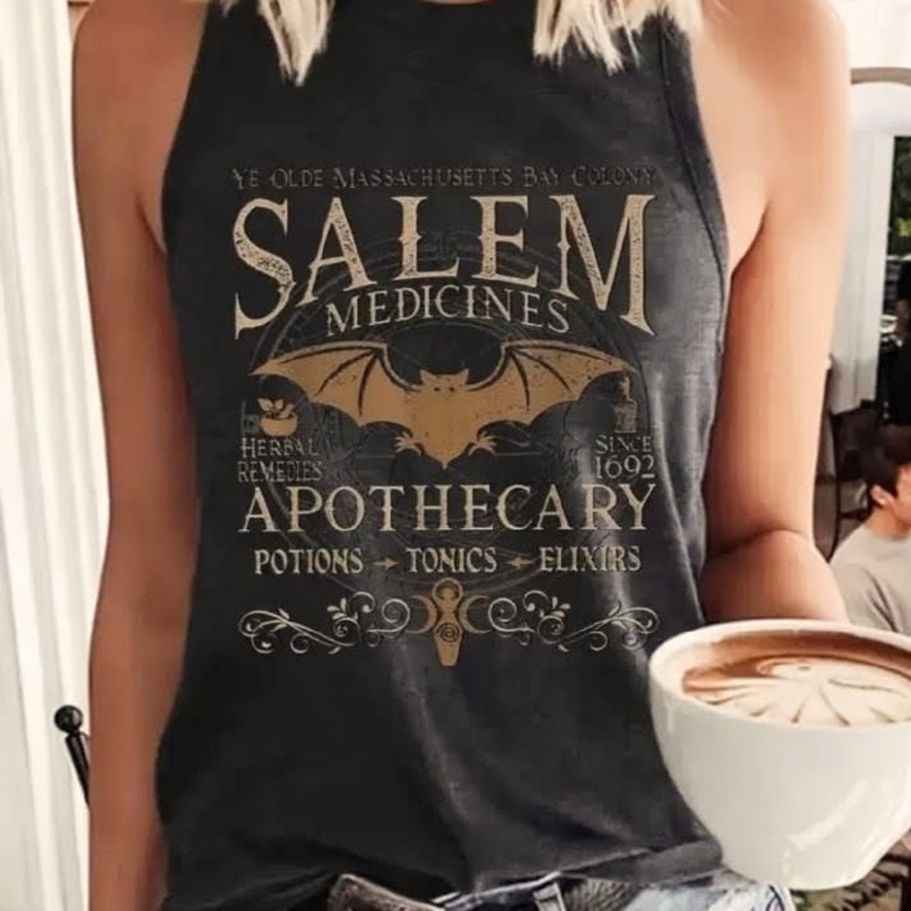 Salem Apothecary Graphic Tank Top